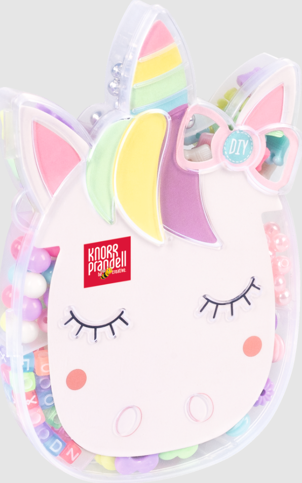 Schmuck-Set Unicorn, mehrfarbig, pastell